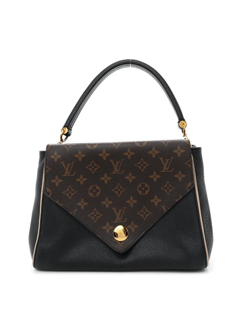 Louis Vuitton Grained Calfskin Double V #301006L18B